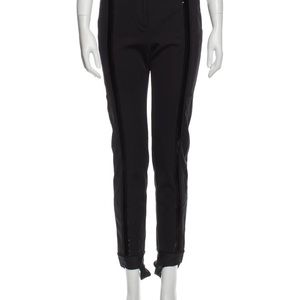 FENDI ski pants black with velvet stripe, US4, IT40 Never worn. Great condition